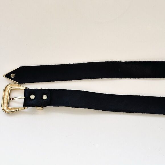 RARE Kippys Swarovski Crystal Studded Western Belt Leather Gold Celestial 22-29 - Picture 11 of 13